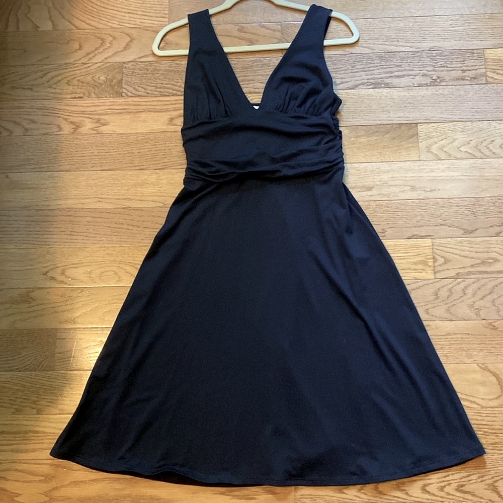 Susana Monaco Navy Blue Sleeveless Dress